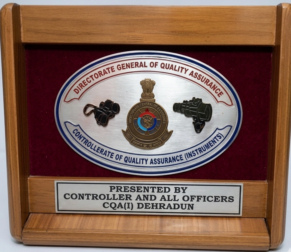 DGQA Controllerate of Quality Assurance  Plaque